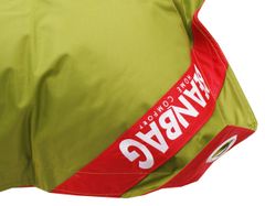 Beanbag Sedací pytel 189x140 duo scarlet rose - green frog