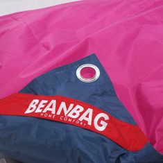 Beanbag Sedací pytel 189x140 duo pink - jeans