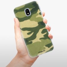 iSaprio Silikonové pouzdro - Green Camuflage 01 pro Samsung Galaxy J3 (2017)