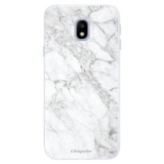 iSaprio Silikonové pouzdro - SilverMarble 14 pro Samsung Galaxy J3 (2017)