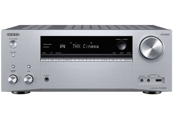 výkonný sieťový av receiver ONKYO TX-nr696 7.2-kanálový 175 w výkon hd formáty dolby Atmos dts: x hifi 7 hdmi vstupov 2 hdmi výstupy 4k / 60p hdcp2.2 hdr HLG bt.2020 arc chromecast AirPlay bluetooth tidal wifi