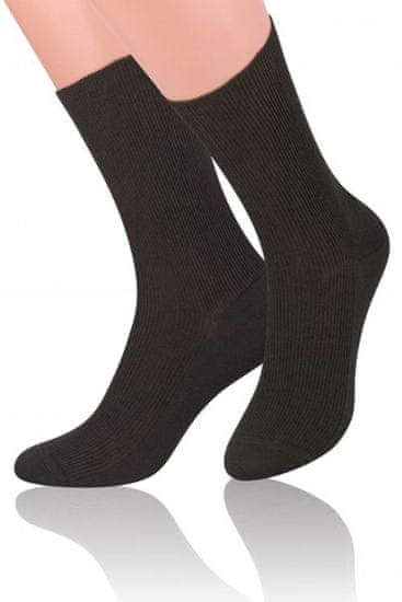 Amiatex Pánské ponožky 018 brown + Ponožky Gatta Calzino Strech