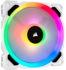 Corsair Air Series LL120 RGB, 120mm, bílý