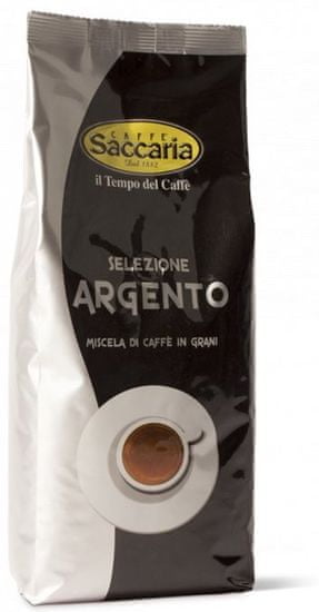 Saccaria caﬀé Selezione Argento 1 Kg zrnková káva