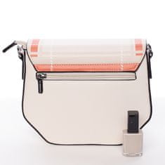 Silvia Rosa Pevná crossbody kabelka Casandra, béžová