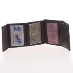 Delami Pánská kožená peněženka Delami Saul, černá