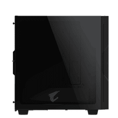 Gigabyte AORUS C300 GLASS ohišje, tempered glass, RGB osvetljeno ohišje,USB 3.1 Gen2 Type-C, črn (AC300G) - rozbaleno