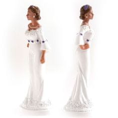 Dekora Svatební figurka na dort 16cm madam 