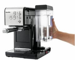 Breville pákový kávovar Prima Latte II 19 bar stříbrný VCF108X