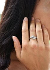 Beneto Stříbrný prsten s krystaly AGG209 (Obvod 56 mm)
