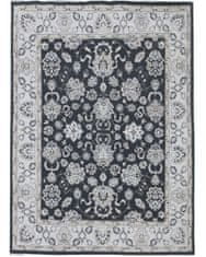 Diamond Carpets Ručně vázaný kusový koberec Diamond DC-98 JN Black/ivory 120x170