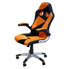 IDEA nábytek Kancelářské křeslo RACER ORANGE