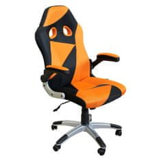 IDEA nábytek Kancelářské křeslo RACER ORANGE