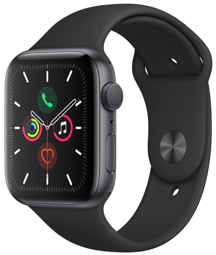 Apple Watch Series 5 GPS, 44mm Space Grey Aluminium Case with