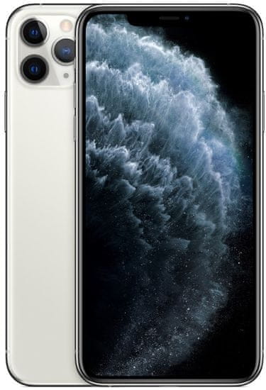 Apple iPhone 11 Pro Max, 64GB, Silver - rozbaleno