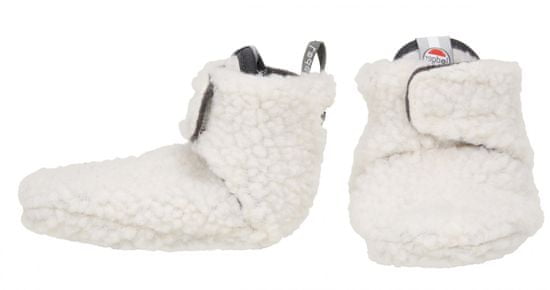 Lodger dětské capáčky Slipper Teddy Off White