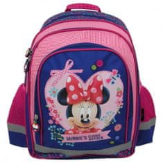 Derform Školní batoh Minnie Mouse ergonomický 38cm růžový