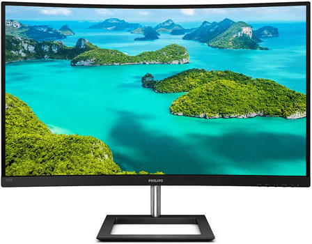 kancelářský monitor Philips 272E1CA (272E1CA/00) úhlopříčka 31,5 palců zakřivená obrazovka full hd