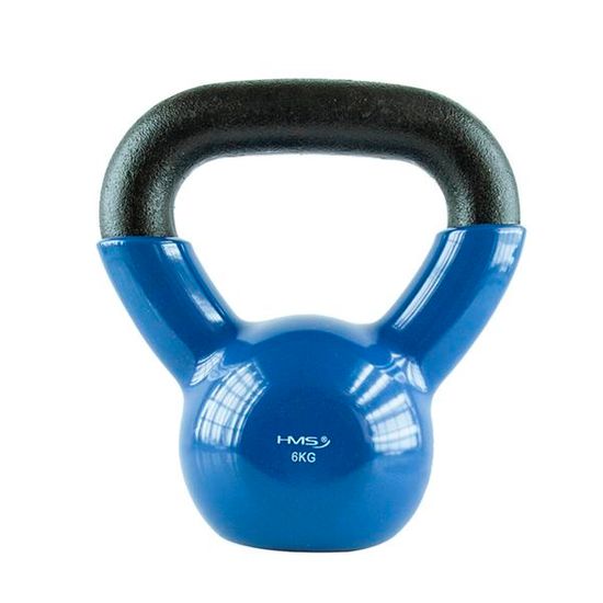 HMS kettlebell pokrytý vinylem KN 6 kg