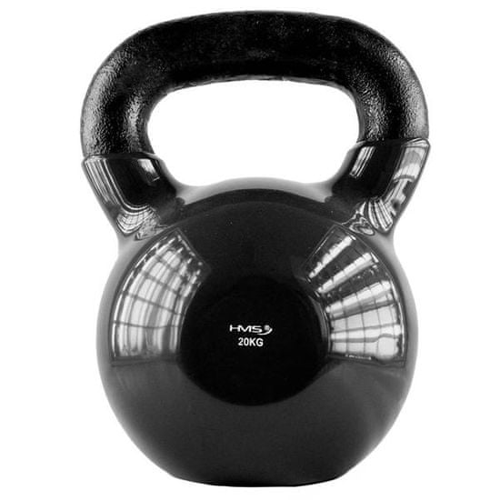 HMS kettlebell pokrytý vinylem KNV 20 kg