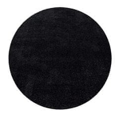 Ayyildiz Kusový koberec Ata 7000 anthracite kruh 120x120 (průměr) kruh