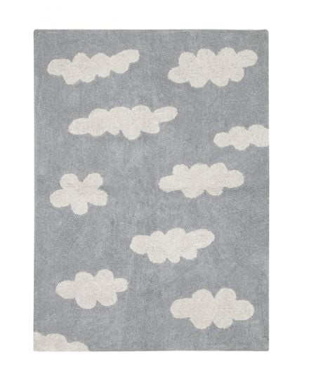 Lorena Canals Přírodní koberec, ručně tkaný Clouds Grey