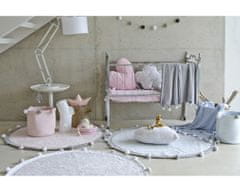 Lorena Canals Pro zvířata: Pratelný koberec Bubbly Soft Pink kruh 120x120 (průměr) kruh