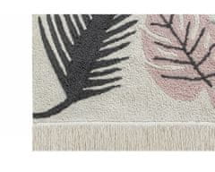 Lorena Canals Přírodní koberec, ručně tkaný Tropical Pink 140x200