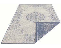 NORTHRUGS Kusový koberec Twin Supreme 103871 Cebu Blue/Cream – na ven i na doma 80x150