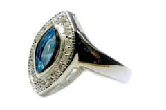 Amiatex Stříbrný prsten 14298, 52