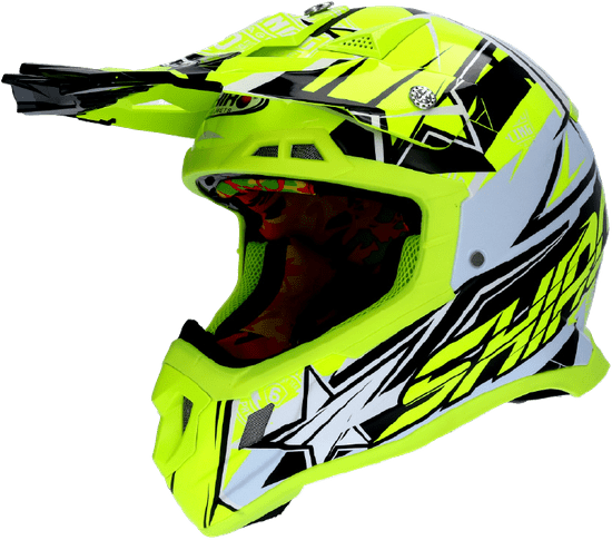 Shiro MX-917 Thunder III Carbon Fluor Yellow