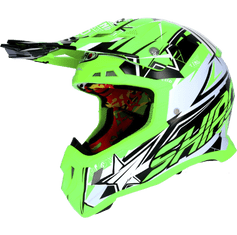 Shiro MX-917 Thunder III Fluor Green - L (59-60 cm)