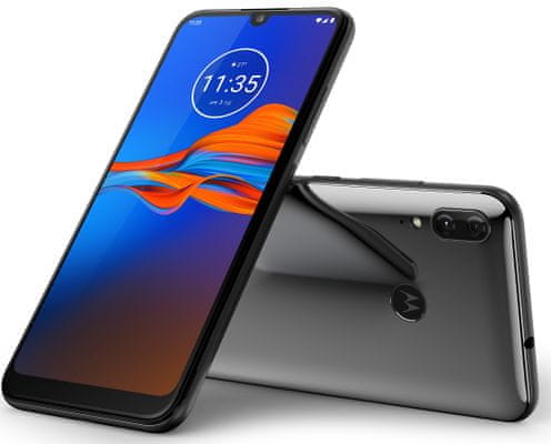 Motorola Moto E6 Plus, duální fotoaparát, čtečka otisků prstů, Android 9.0