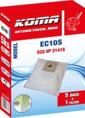 KOMA EC10S - Sada 25 ks sáčků do vysavače ECG VP 2141S, VP 2122S