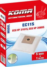 KOMA EC11S - Sada 25 ks sáčků do vysavače ECG VP 3161S