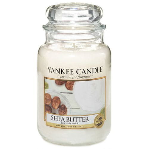 Yankee Candle Svíčka ve skleněné dóze , Bambucké máslo, 623 g