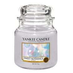 Yankee Candle Svíčka ve skleněné dóze , Sladké nic, 410 g