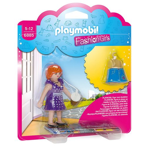 Playmobil Dívka v šatech do města , Módní přehlídka, 8 dílků