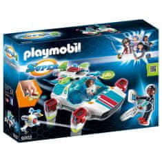 Playmobil FulguriX s agentem Genem , Super 4, 45 dílků