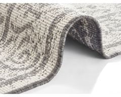 NORTHRUGS Kusový koberec Twin Supreme 103870 Cebu Grey/Cream – na ven i na doma 80x150