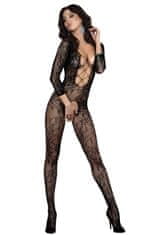 Livco Corsetti Bodystocking Zita black XXL, černá, XL/XXL