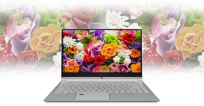 MSI PS42 Modern 8RA-042CZ notebook MSI True Color sRGB IPS dispej 14 palcov