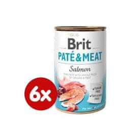 Brit Paté & Meat Salmon 6x400g