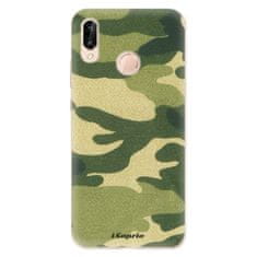 iSaprio Silikonové pouzdro - Green Camuflage 01 pro Huawei P20 Lite