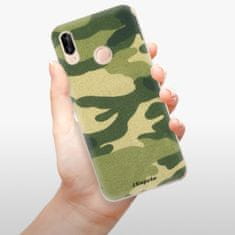 iSaprio Silikonové pouzdro - Green Camuflage 01 pro Huawei P20 Lite