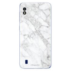 iSaprio Silikonové pouzdro - SilverMarble 14 pro Samsung Galaxy A10