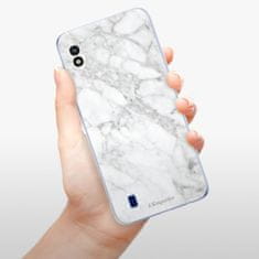 iSaprio Silikonové pouzdro - SilverMarble 14 pro Samsung Galaxy A10