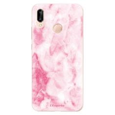 iSaprio Silikonové pouzdro - RoseMarble 16 pro Huawei P20 Lite