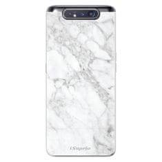 iSaprio Silikonové pouzdro - SilverMarble 14 pro Samsung Galaxy A80