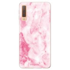 iSaprio Silikonové pouzdro - RoseMarble 16 pro Samsung Galaxy A7 (2018)